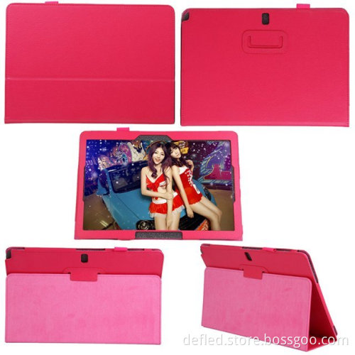 Clasiic Lichee Series Leather Case with Stand for Galaxy Tab PRO 12.2 P900